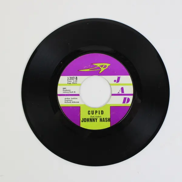 Johnny Nash Cupid / Hold Me Tight JAD J-207 45 Record