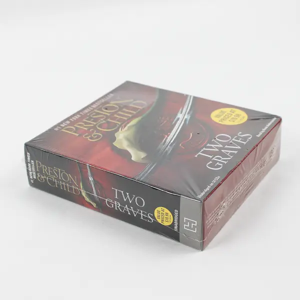 Two Graves By Preston & Child Read By Rene Auberjonois (Audiobook, CDs) New