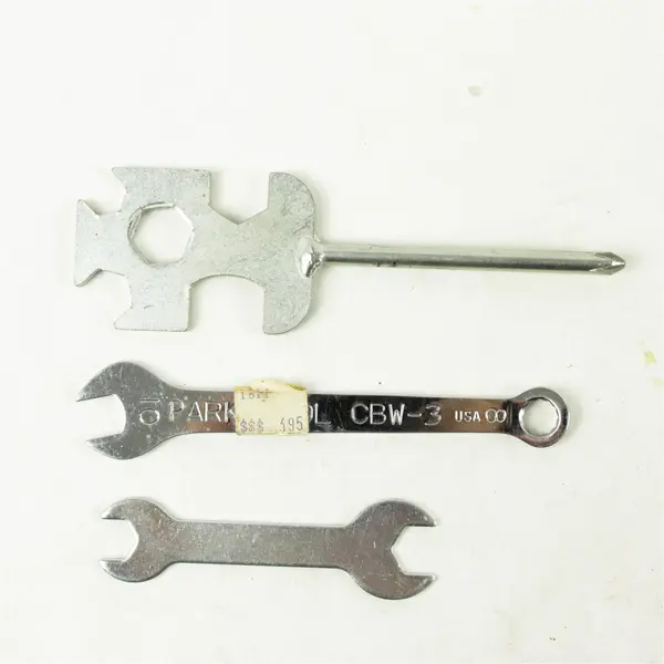 Lot of 3 Bicycle Wrenches Bike Repair Tools Assorted Sizes