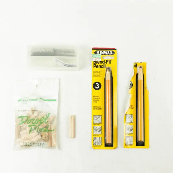 Furniture Repair Kit Dowels Blend-Fil Pencil Stripped Screw Repair Accessories