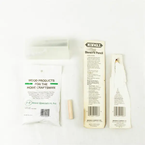 Furniture Repair Kit Dowels Blend-Fil Pencil Stripped Screw Repair Accessories