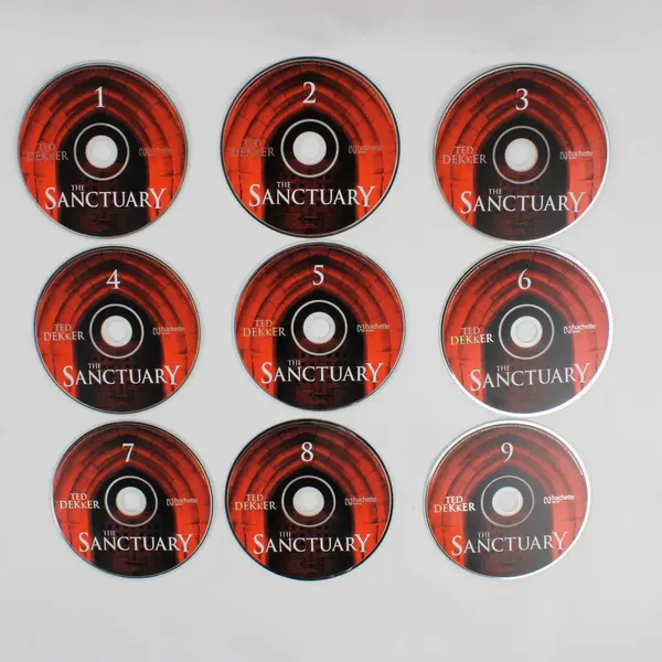 The Sanctuary By Ted Dekker Read By Leyva & Soler (Audio Book, CDs, 9 Disc)