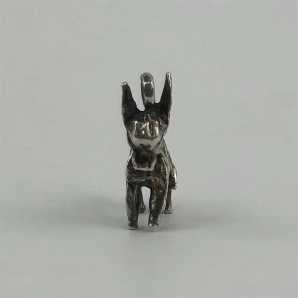 Vintage Sterling Silver Donkey Pendant Or Charm
