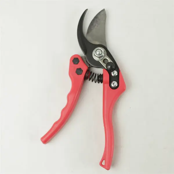 Ergonomic Bypass Hand Pruner 2.5 in High Carbon Steel Blade Nylon Handle 8.5 in