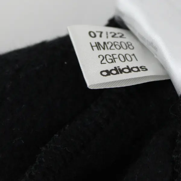 Adidas Black and Gray Sweatpants Men's Size Small