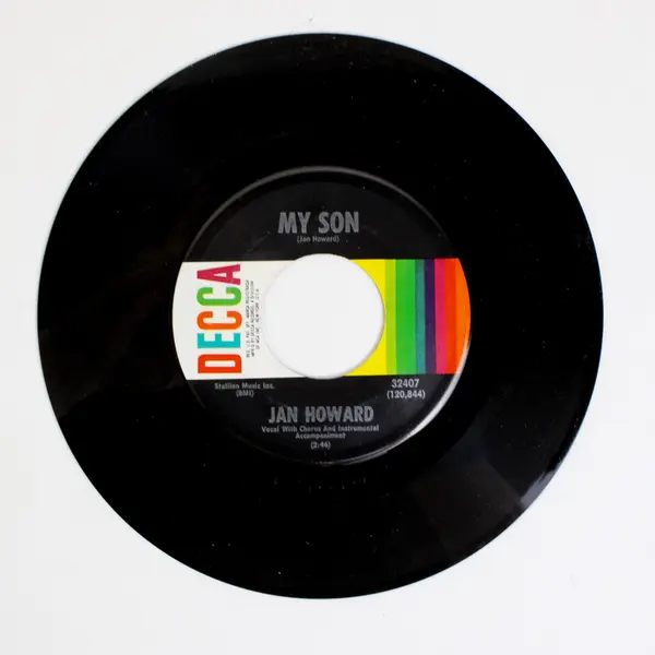 Jan Howard: My Son / The Tip Of My Fingers, 45 RPM