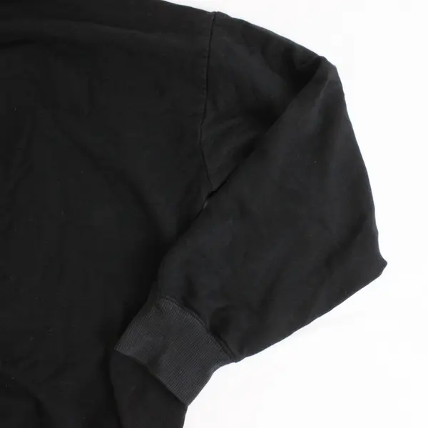 Buffalo David Bitton Solid Black Pullover Hoodie Women's Size Large