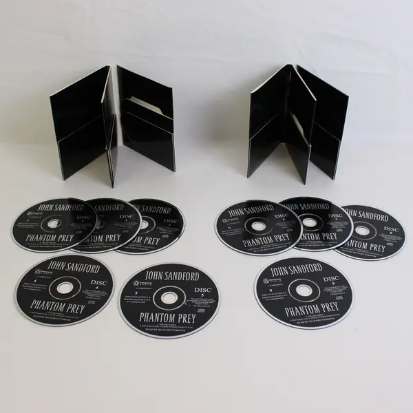 Phantom Prey By John Sandford Read By Richard Ferrone (Audio Book, CDs, 9 Disc)