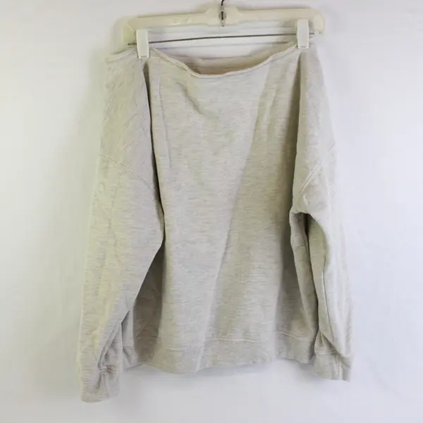 Harvard University Light Heather Gray Pullover Sweatshirt Women's Large