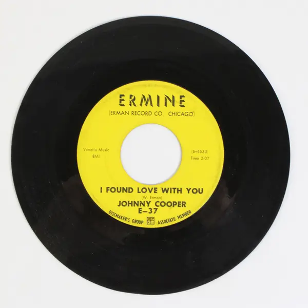 Johnny Cooper I Found Love With You/ Rivalry Ermine