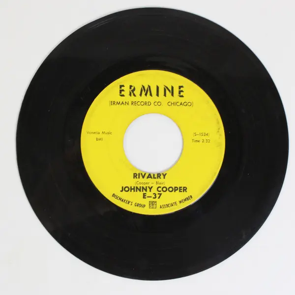 Johnny Cooper I Found Love With You/ Rivalry Ermine