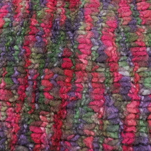 Tinu Art Inspired Hand-Knits Multicolor Long-Sleeved Sweater Women's Large