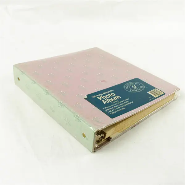 Windsor & Browne Pink Floral 100-Page Photo Album New