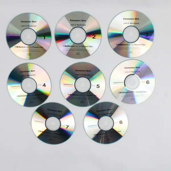 Cinnamon Skin By John D MacDonald Read By Robert Petkoff(Audio Book, CD, 8 Disc)