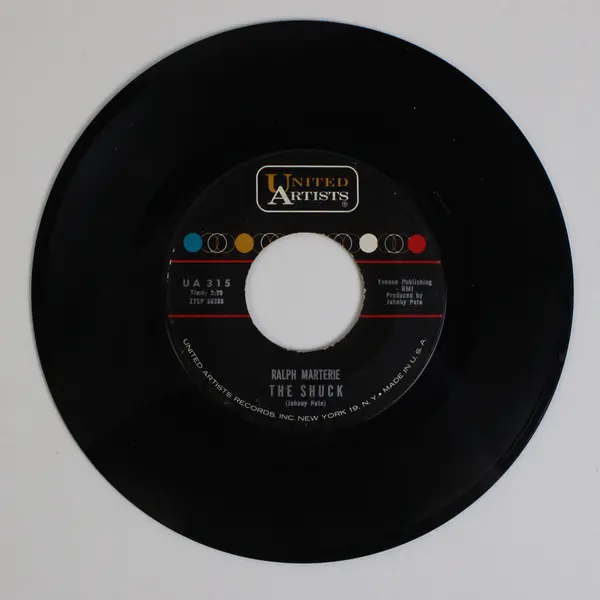 Ralph Marterie Bacardi / The Shuck Record 45 RPM Vinyl