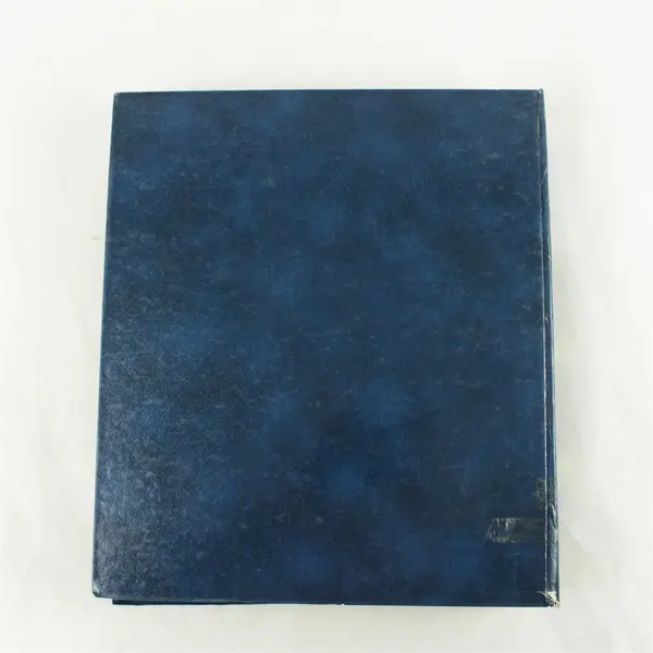 Dark Blue 80-Page Photo Album 12x10 Used Discolored Pages Keepsake