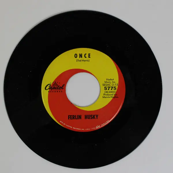 Ferlin Husky Why Do I Put Up With You / Once On Capitol Records