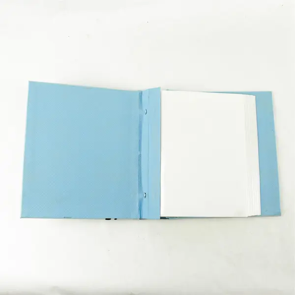 Blue "Memories" Photo Album Holds 200 Photos 9.5x9.5