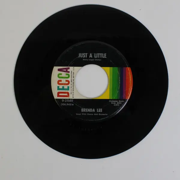 Brenda Lee I Want To Be Wanted / Just A Little Decca Records 31149