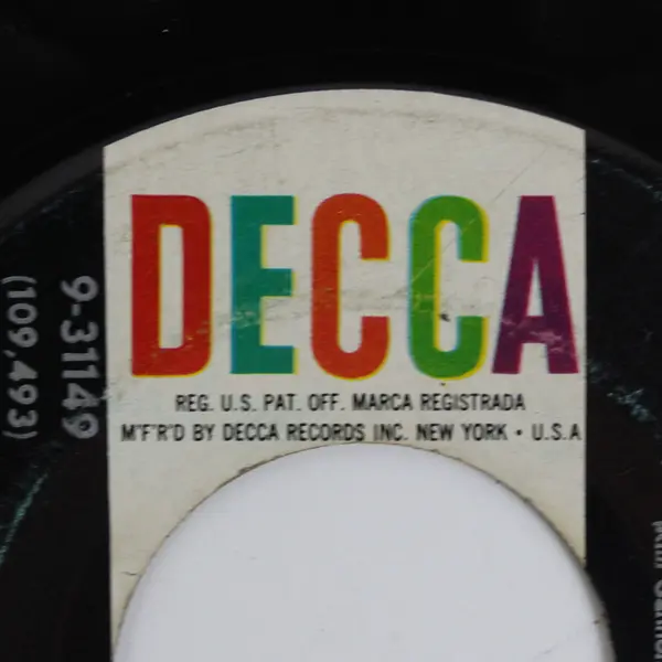 Brenda Lee I Want To Be Wanted / Just A Little Decca Records 31149