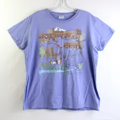 Gildan Presidio San Agustín del Tucsón Museum Lavender T-Shirt Women's Large