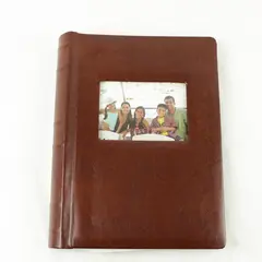Brown 50-Page Photo Album with Picture CD Sleeves for Photos