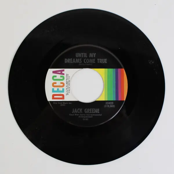 Jack Greene: Until My Dreams Come True/ We'll Try A Little Bit Harder Record