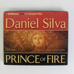 Prince Of Fire By Daniel Silva Read By Guerin Barry (Audio Book, CDs, 5 Disc)