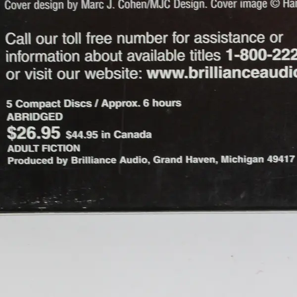 Prince Of Fire By Daniel Silva Read By Guerin Barry (Audio Book, CDs, 5 Disc)