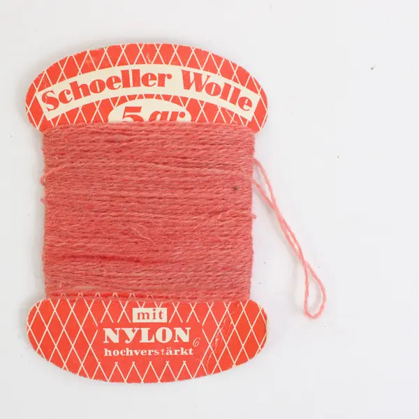 Lot of 6 Cards Vintage of Bucilla Needlepoint/Crewel Wool Pink Burgundy