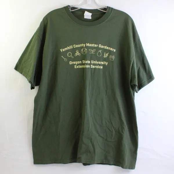 Port & Company Yamhill County Master Gardeners Green T-Shirt Men's XL