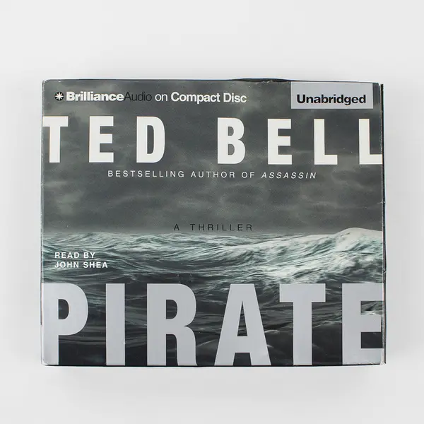 Pirate By Ted Bell Read By John Shea (Audiobook, CDs, 14 Disc, Unabridged)