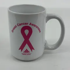 Pink Ribbon Willamette Valley Medical Center Breast Cancer Awareness Mug