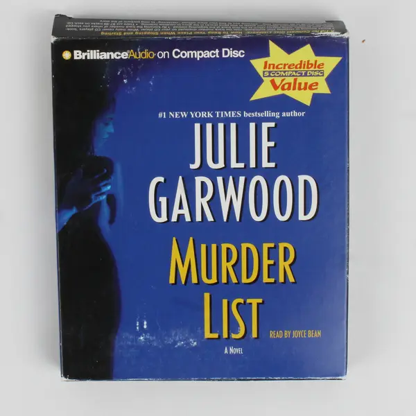 Murder List By Julie Garwood Read By Joyce Bean (Audio Book, CDs, 5 Disc)
