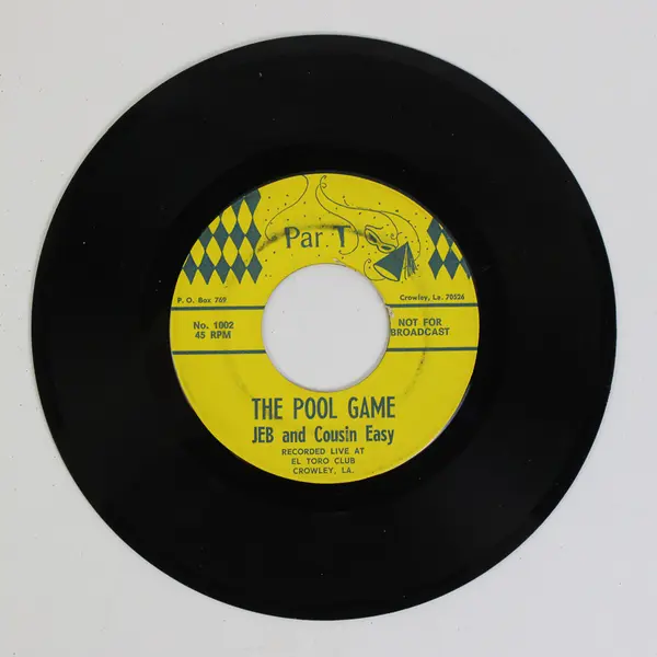 Jeb And Cousin Easy The Pool Game/ Same Vinyl Record