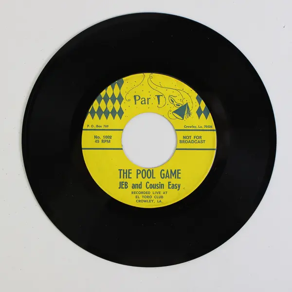 Jeb And Cousin Easy The Pool Game/ Same Vinyl Record