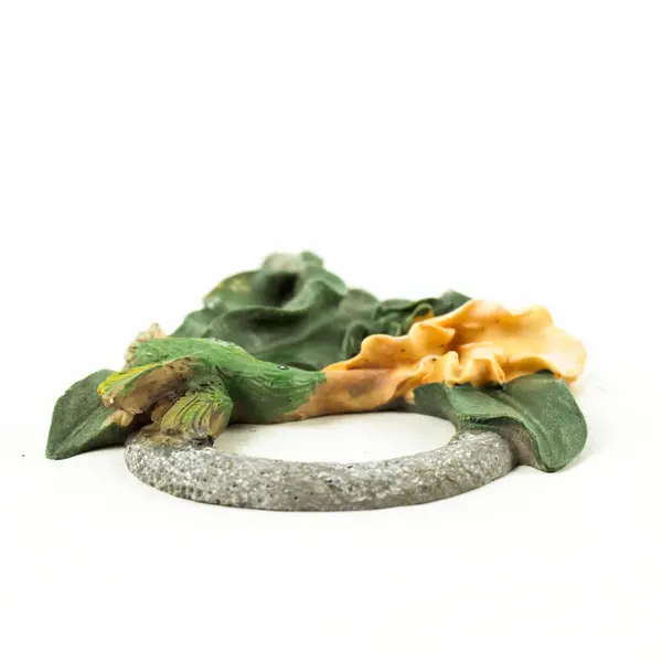 Hummingbird & Flower Ceramic Decorative Wall Art 9in