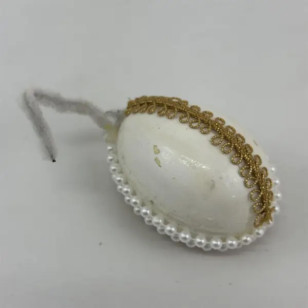 Handmade Easter Egg with Bird And Flowers Diorama Ornament