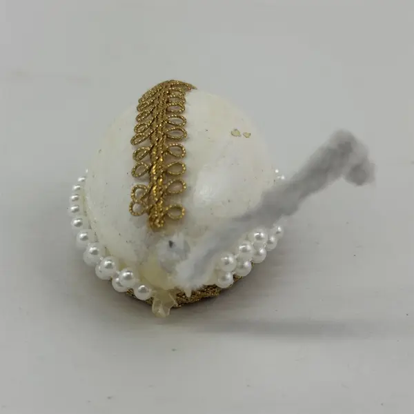 Handmade Easter Egg with Bird And Flowers Diorama Ornament