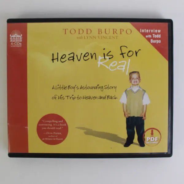 Heaven Is Real By Todd Burpo W/ Lynn Vincent (Audio Book, CDs, 4 Disc)