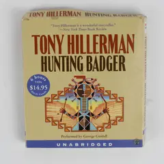Hunting Badger By Tony Hillerman Read By George Guidall (Audio Book, CD, 5 Disc)