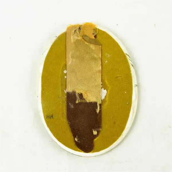 Oval Bald Eagle Painting Small Nature Art 5.5x4