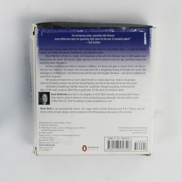 Sunstroke By Jesse Kellerman Read By Annie Henk (Audio Book, CDs, 9 Disc)