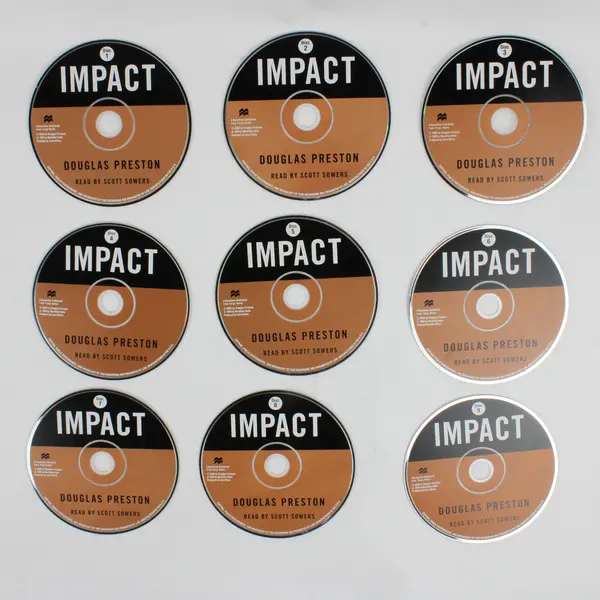 Impact By Douglas Preston Read By Scott Sowers (Audio Book, CDs, 9 Disc)
