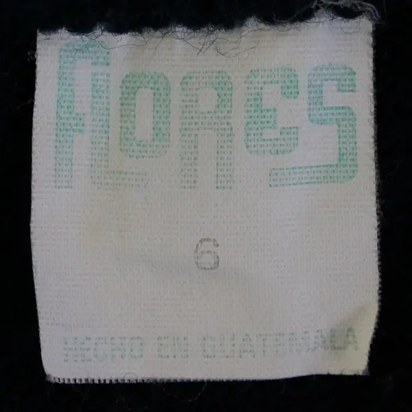 Flores Navy Blue Button-Front Cardigan Girls' Size 6