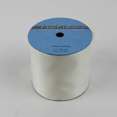 Spool of Ivory Taffeta Ribbon 3"x 3 Yds. #956-5748, New