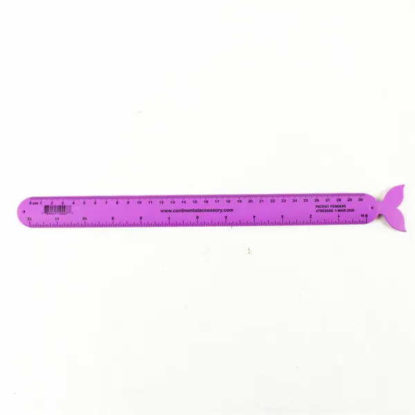 Mermaid Squad Purple Slap Bracelet Ruler