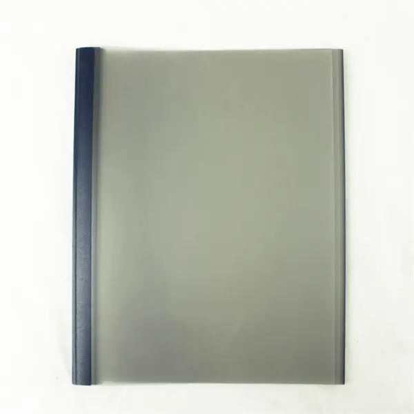 Set of 5 Blue Spine Clear Front Report Protectors 11x9 Used