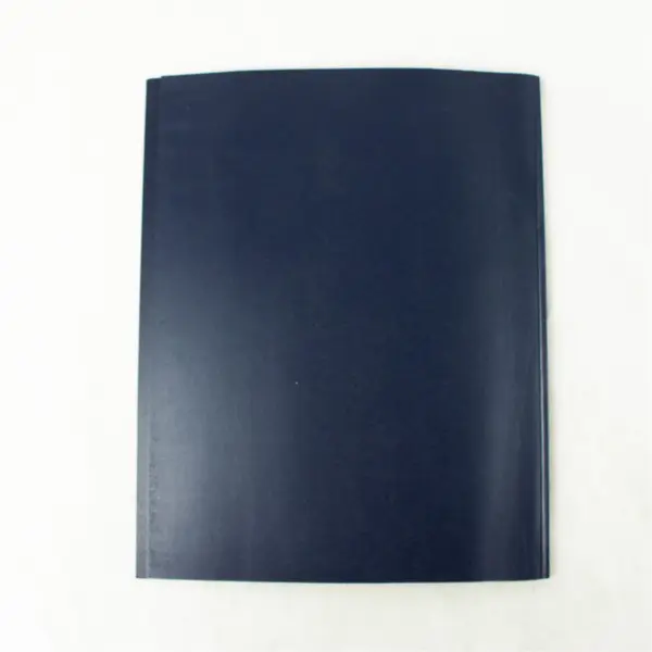 Set of 5 Blue Spine Clear Front Report Protectors 11x9 Used