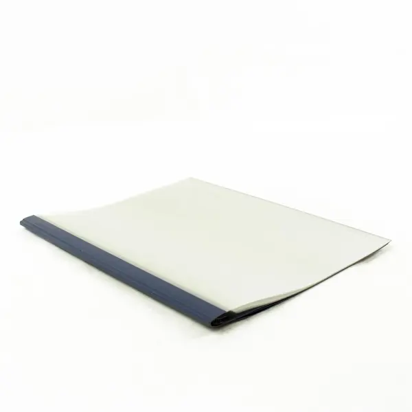 Set of 5 Blue Spine Clear Front Report Protectors 11x9 Used